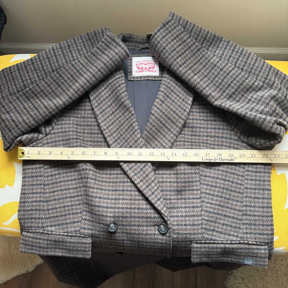 Levis double breasted blazer coat size large NWT - Picture 9 of 10